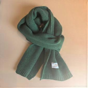 New solid color knitted imitation wool scarf women's autumn and winter Korean atmosphere versatile scarf men
