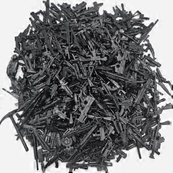 400+ Piece Military Army Weapons Pack for Minifigures, Building Blocks Weapon Accessories Set