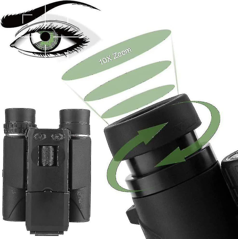 Digital Binoculars, 1.5 "lcd Screen Telescope Camera 10x25 Zoomable
