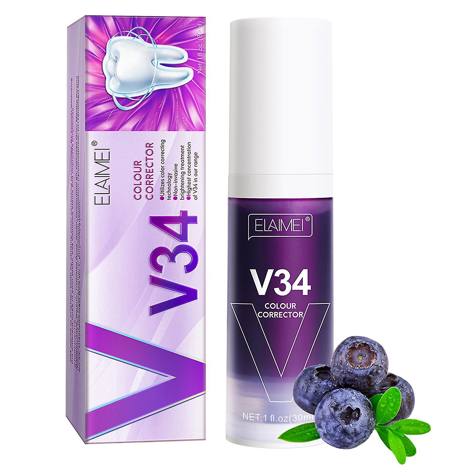 30ml Teeth Whitening Toothpaste Repair Anti-allergies Toothpaste Deep Cleaning