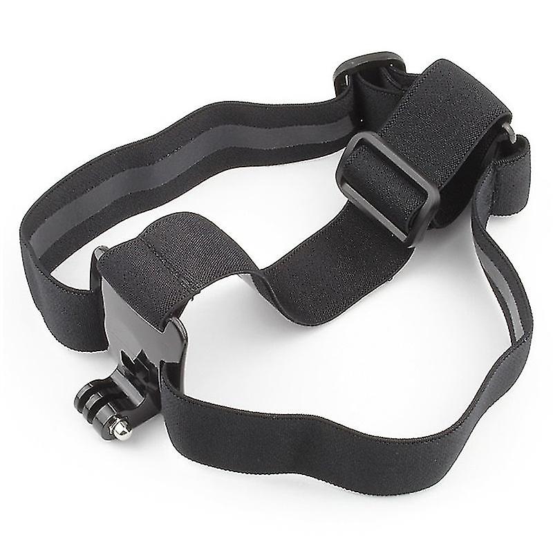 Elastic Adjustable Head Strap Mount Belt With Anti-slide Glue Mount For Gopro Hero Action Camera