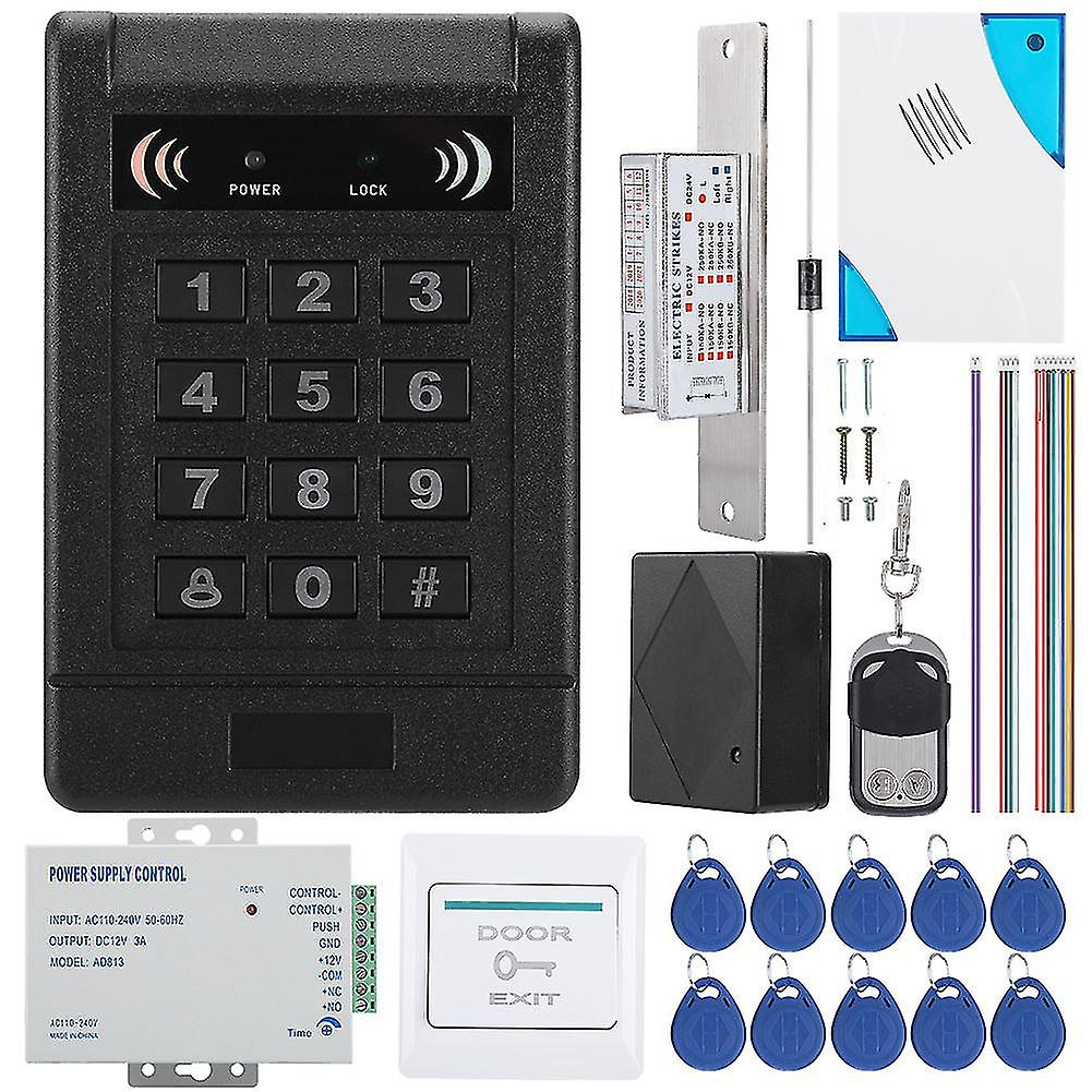 Door Access Control System Rfid Card Password Unlocking Home Security