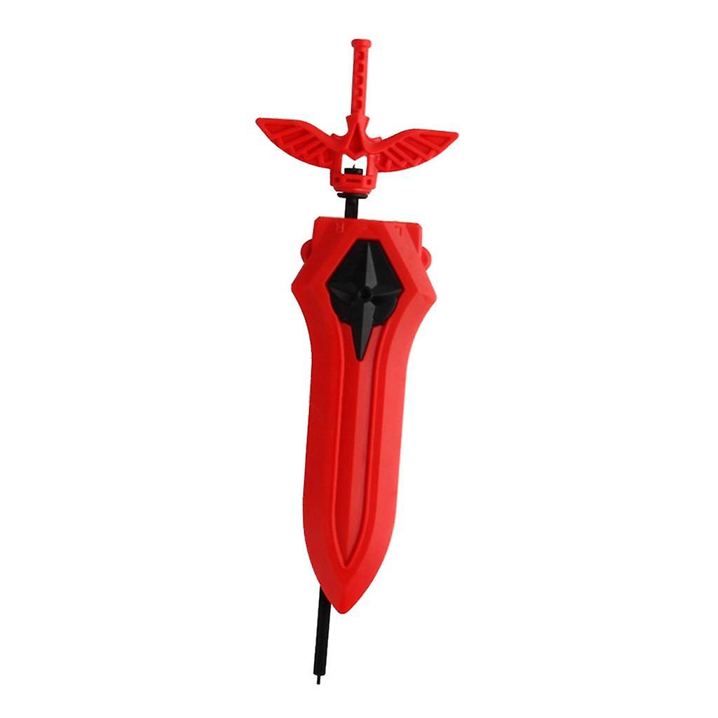 High Performance Sword Shape Double-Steering Ripcord Launcher Red