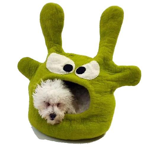 Dharma Dog Karma Cat Green Monster Cat Cave