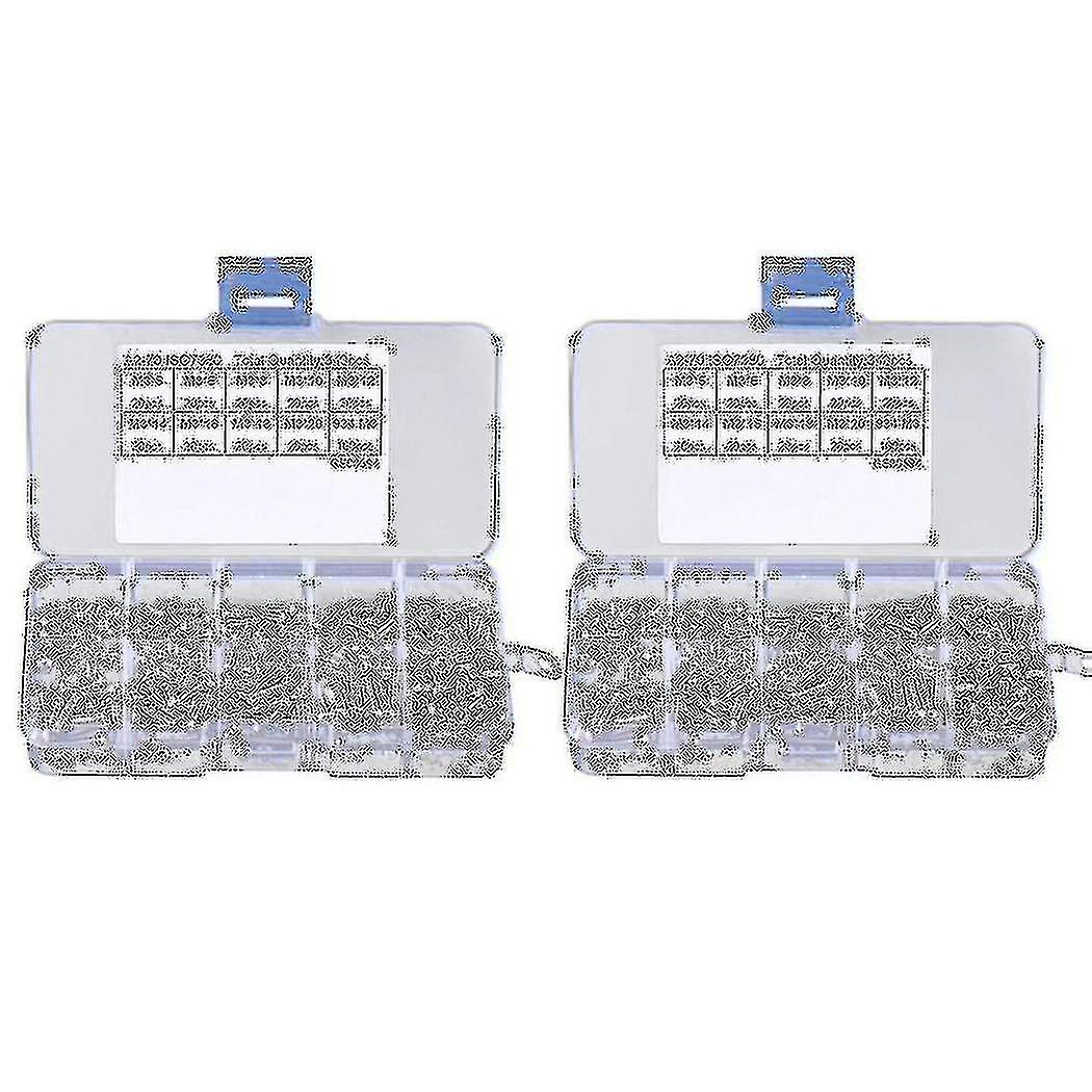 680pcs M3 Hex Socket Screw Nut Stainless Steel M3 Screws Nuts Assortment Kit Fastener