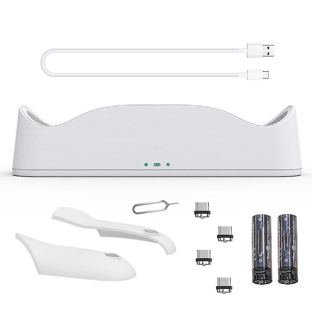 For Oculus Quest 2 Controllers Charging Dock Vr Headset Display Stand And Controller Vr Cradle Char