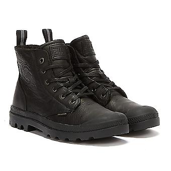 Palladium Pampa Hi Zip LTH ESS Mens Black Boots
