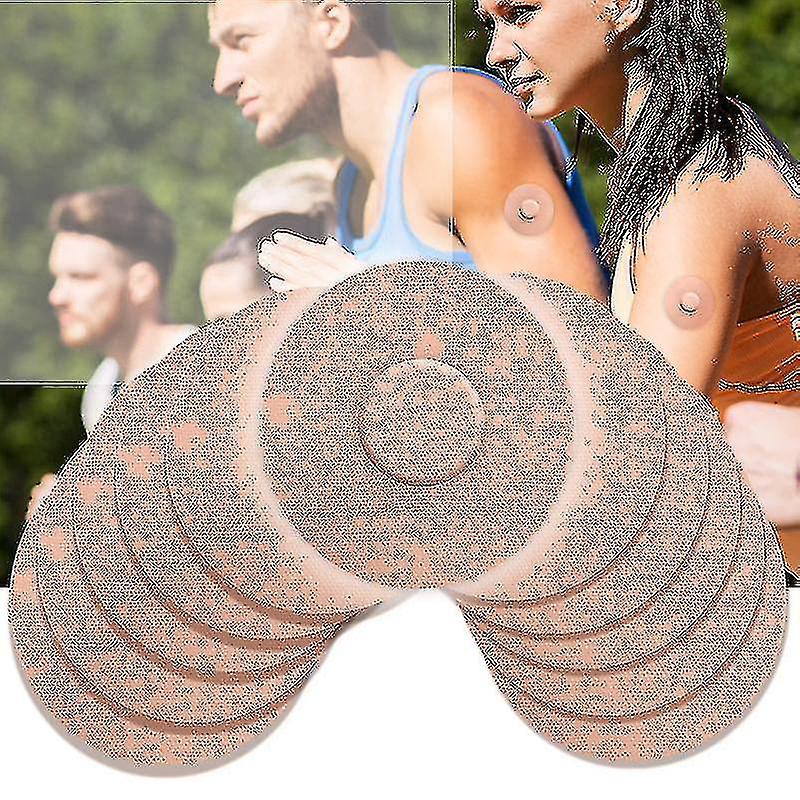 20pcs Sports Anti-slip Adhesive Patch Sensor Fixing Patch Set