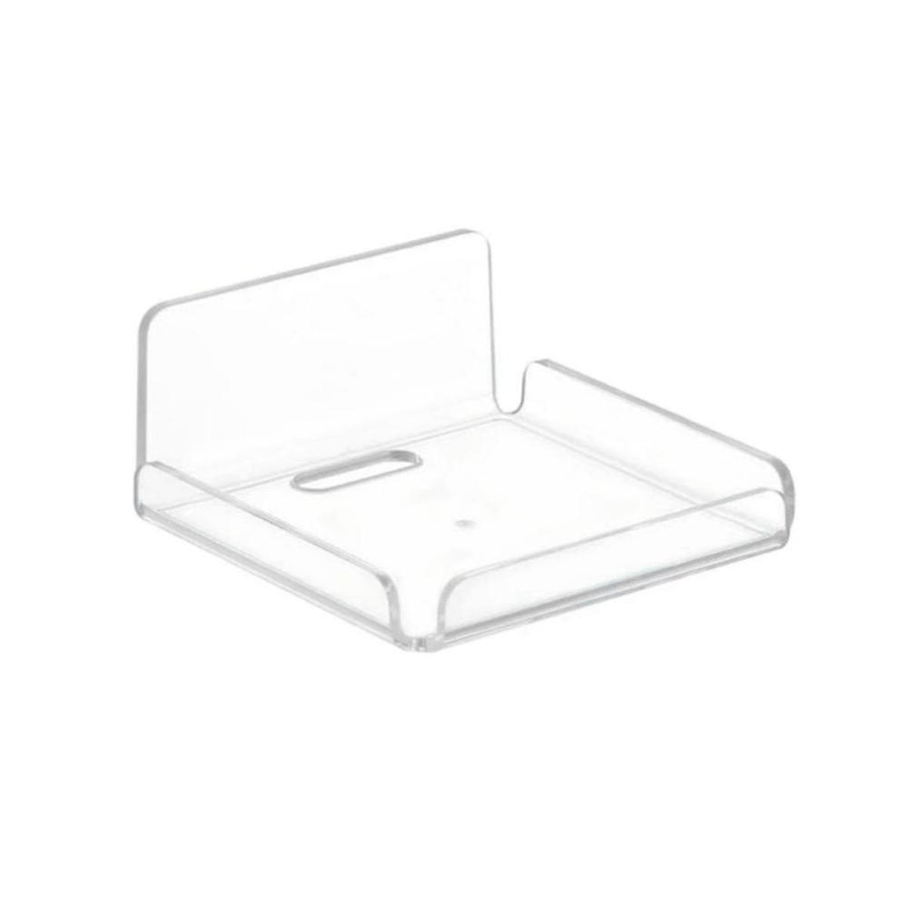 Acrylic Floating Shelf For Security Cameras,baby Monitors,speakers,plants-4in Universal No Drill Sh