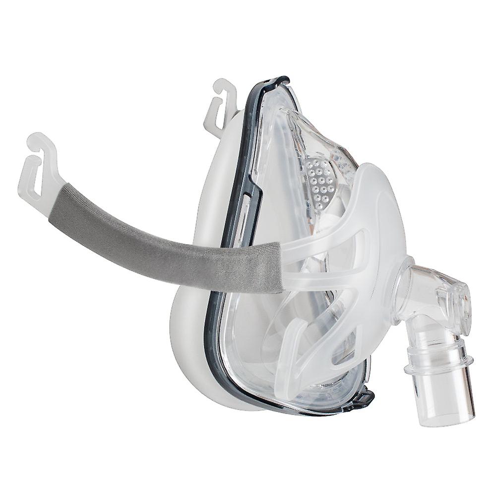 Full Face Mask Snoring And Sleep Therapy Connect Face Hose With Adjustable Headgear Clips