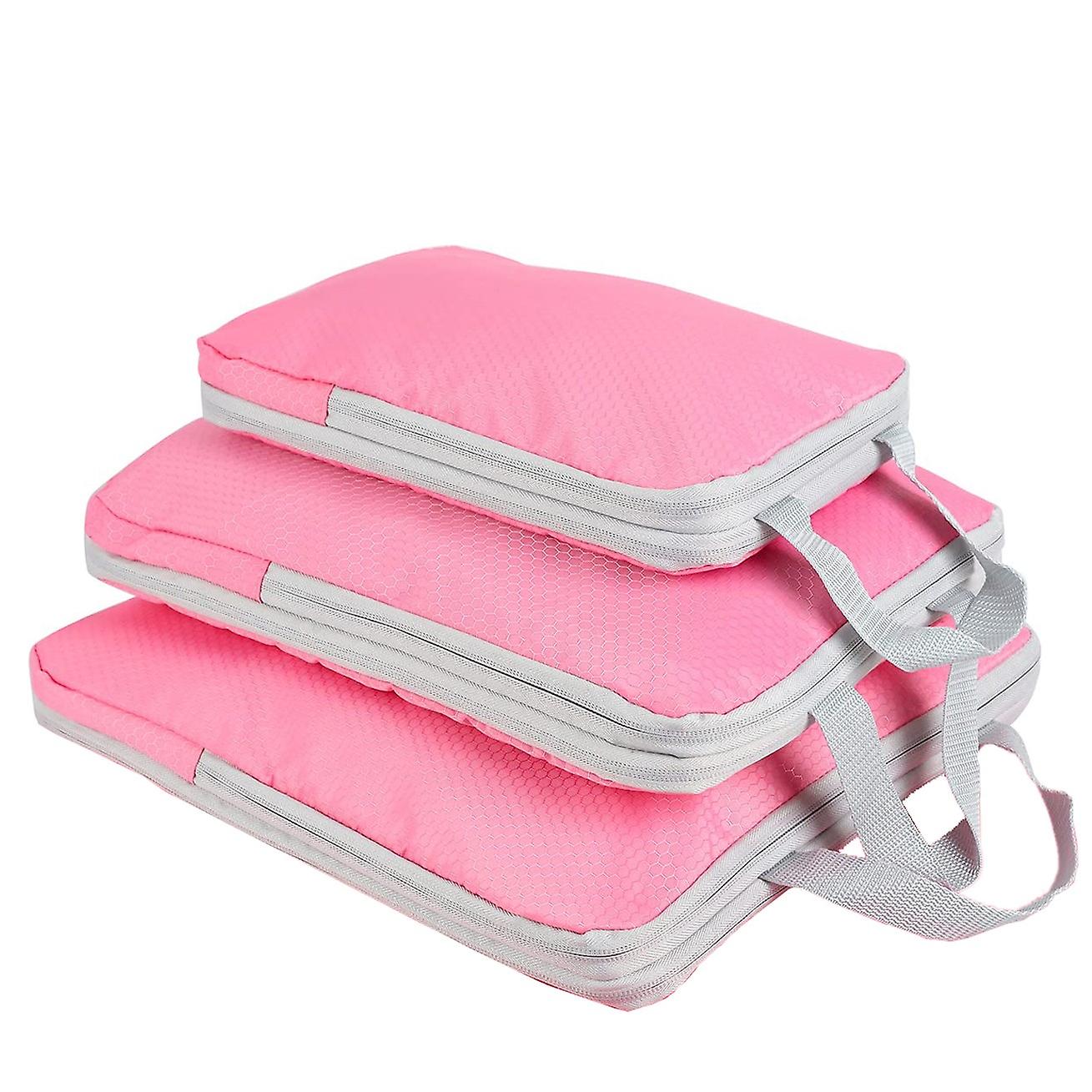 Travel Luggage Organizer Compression Packing Cubes for Carry on Luggage Large Capacity Suitcase Bags