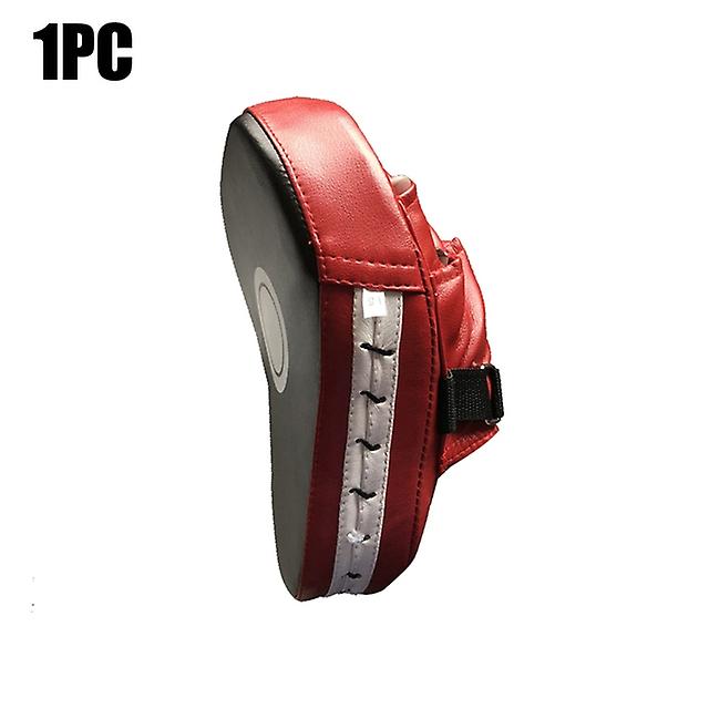 2 PCS Boxer Goal Thai Kick Mat Kit Red Karate Training Thickened Seismic Five Fingers Gloves Concent