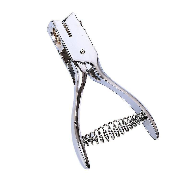 Metal Hole Punching Machine Pvc Cards Puncher Replace Supply.(silver)(1pcs)