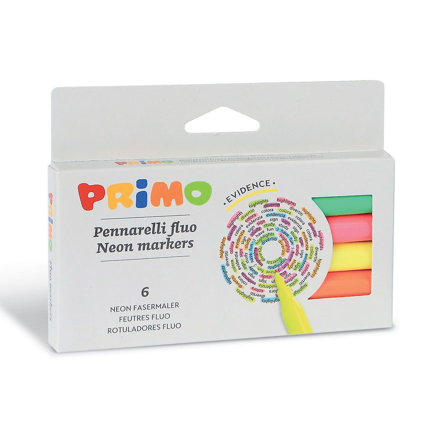 6 fluorescent markers Ø 2 mm