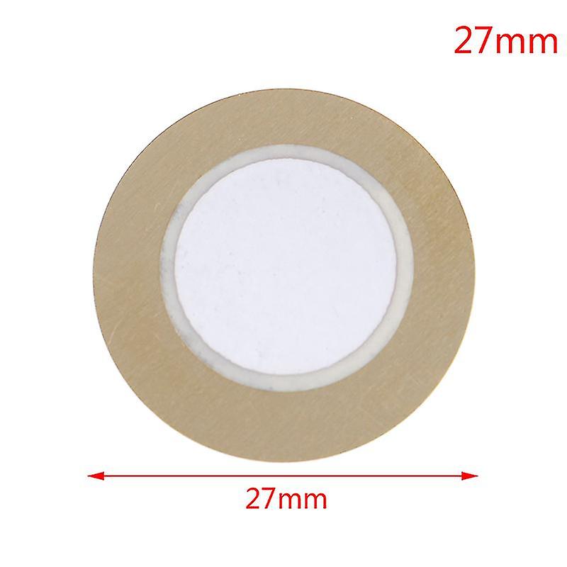 10pcs 12-50mm Piezo Elements Sounder Sensor Pad Round Trigger Drum Disc Copper