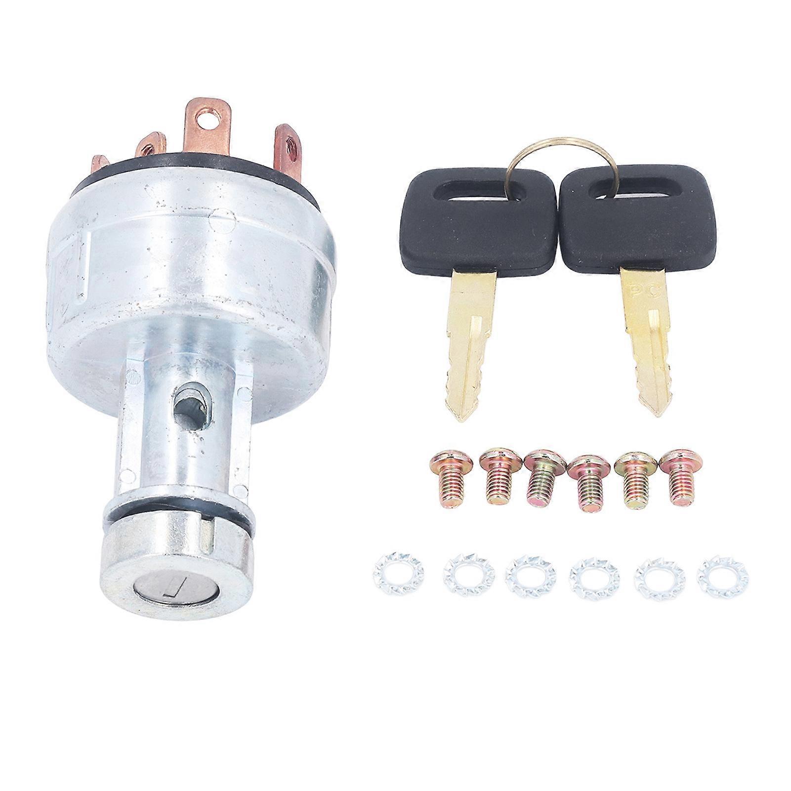 Ignition Starter Switch 08086 10000 Quick Response Ignition Key Switch for Komatsu PC200 1 PC200 2 PC200 3