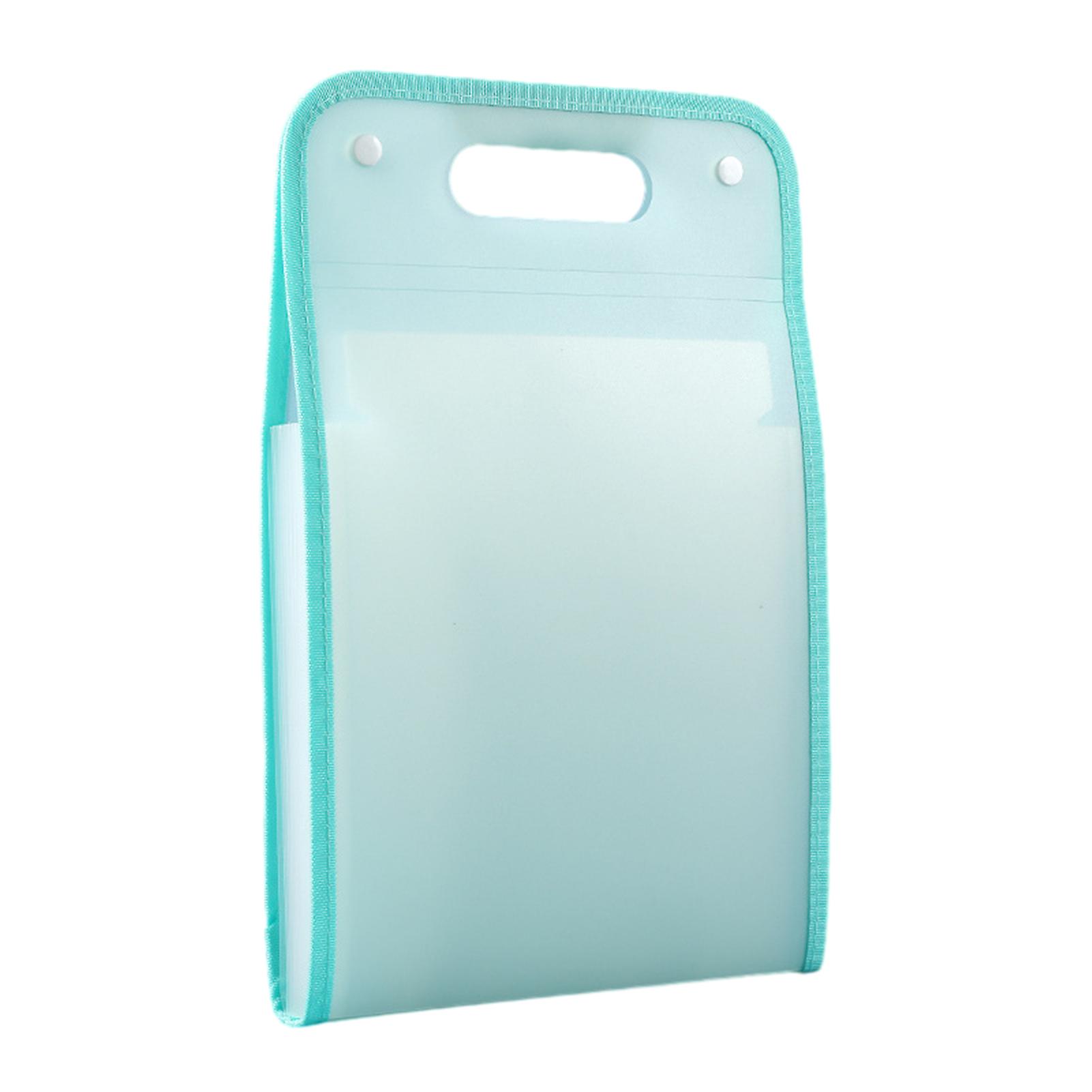 Paper File Storage Bags with Handle Durable Large Capacity Document Bag for Business Trip/School