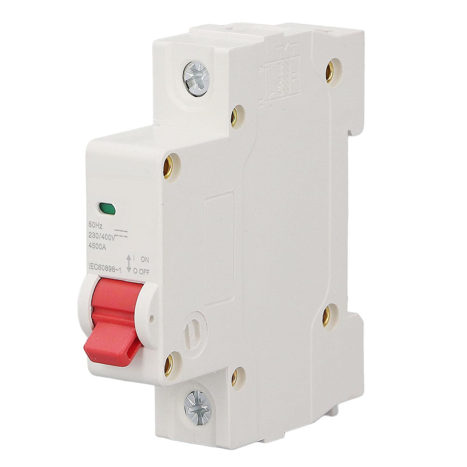 Surge Protective Device Overload Short Circuit Arrester Protector Maximum 400V DZ47Y 63Z C63 1P 