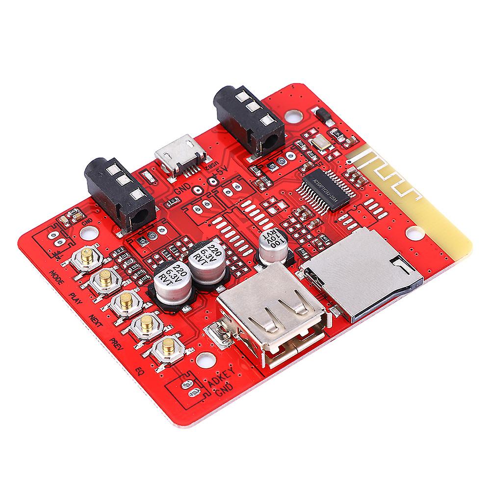 5V WiFi Wireless Audio Receiver Board Module with USB TF Card