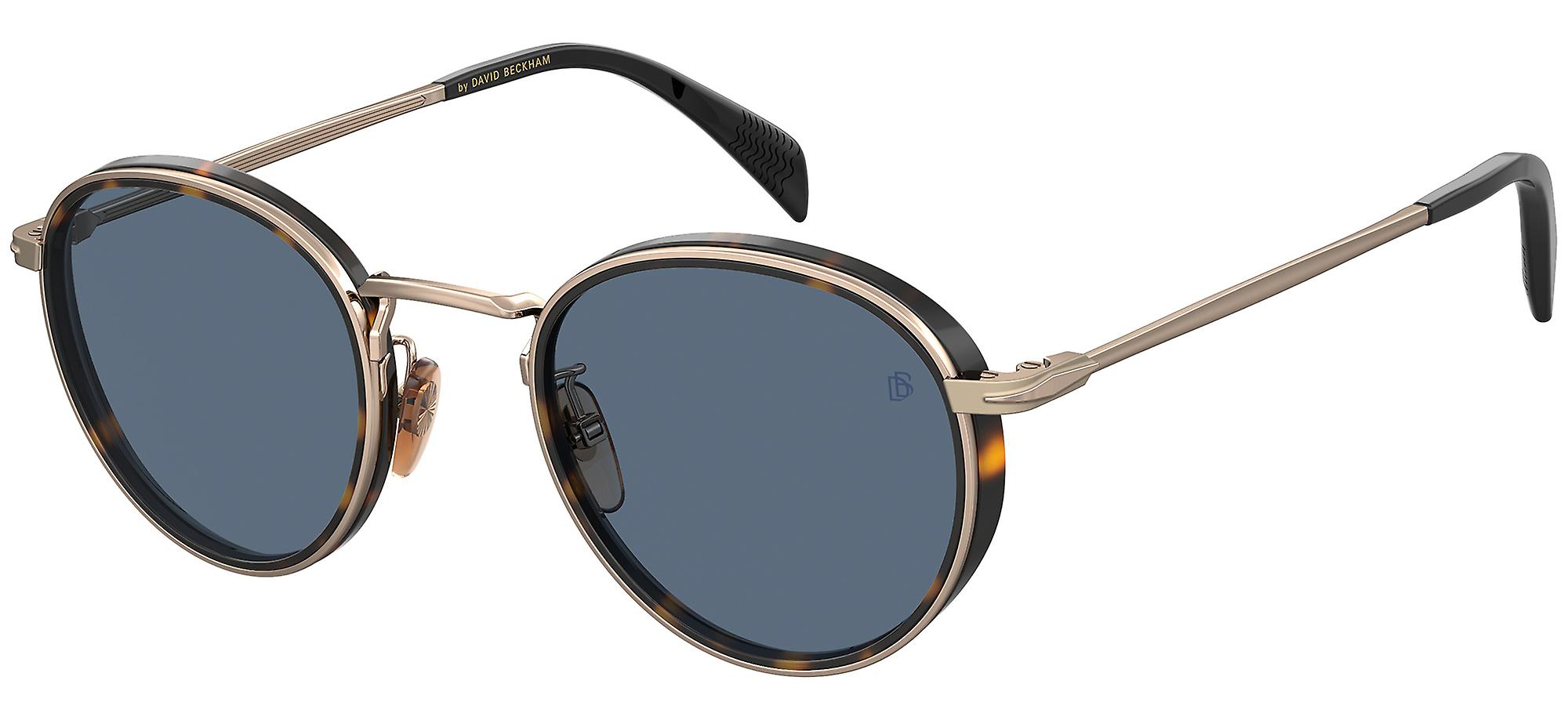 Sunglasses David Beckham DB 1033/S HAVANA GOLD/BLUE 49/23/145 Man