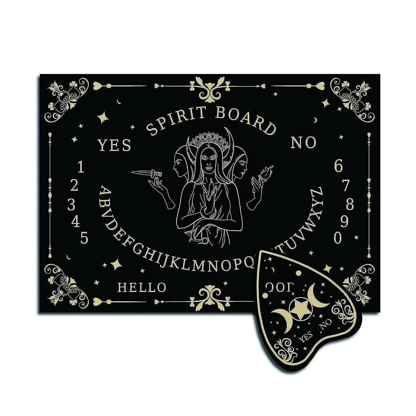 Ouija Talking Board Puzzle Unlock Mystical Guidance Eco-friendly Easy to Use Versatile Gift Ouija Board