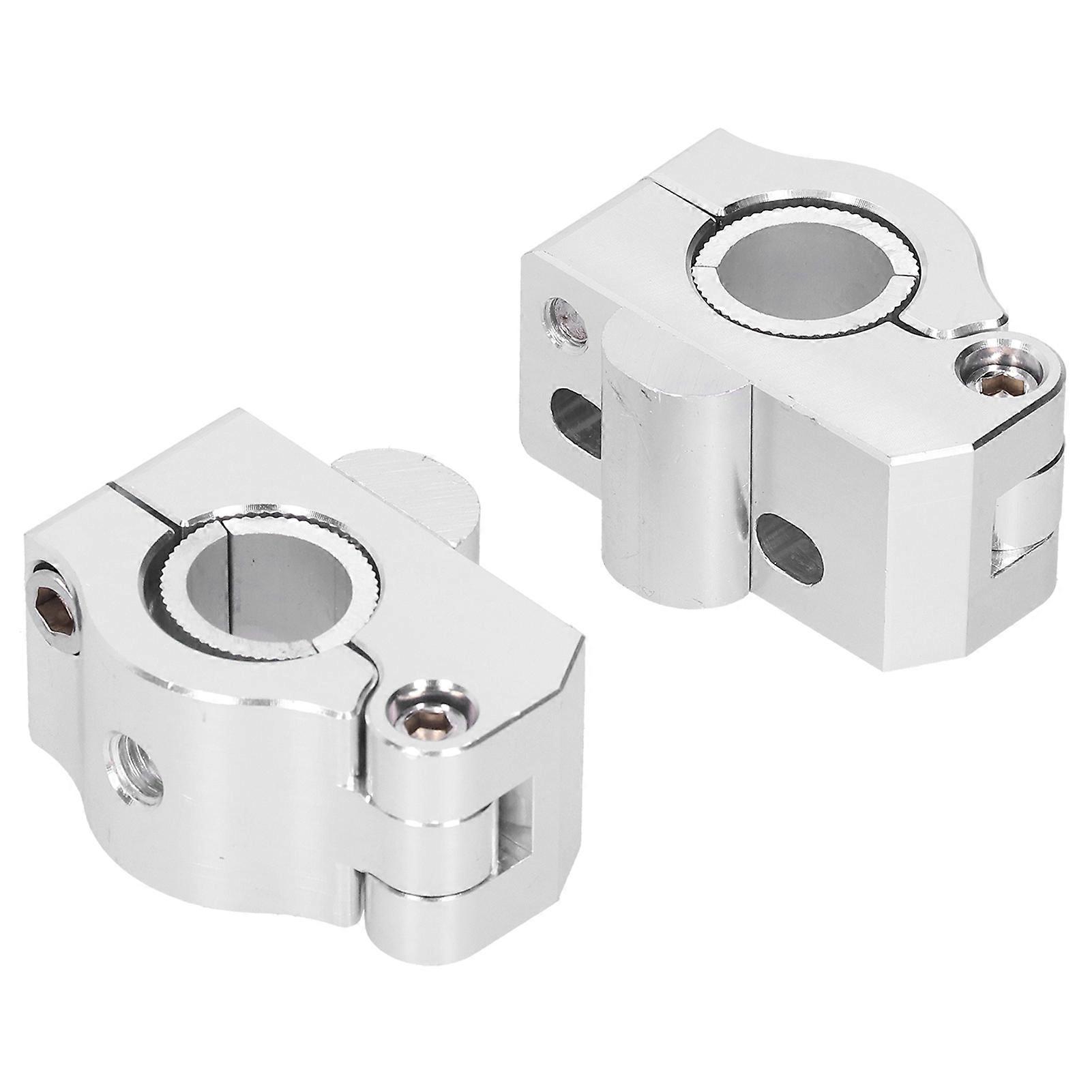 Motorcycle Handlebar Riser Mount Weight Block with Gasket for 22mm/28mm Variable Diameter