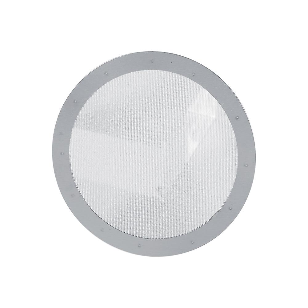 Solid Ultra Fine Stainless Steel Coffee Filter Mesh For AeroPress, Reusable 304 Stainless, Compatible With AeroPress