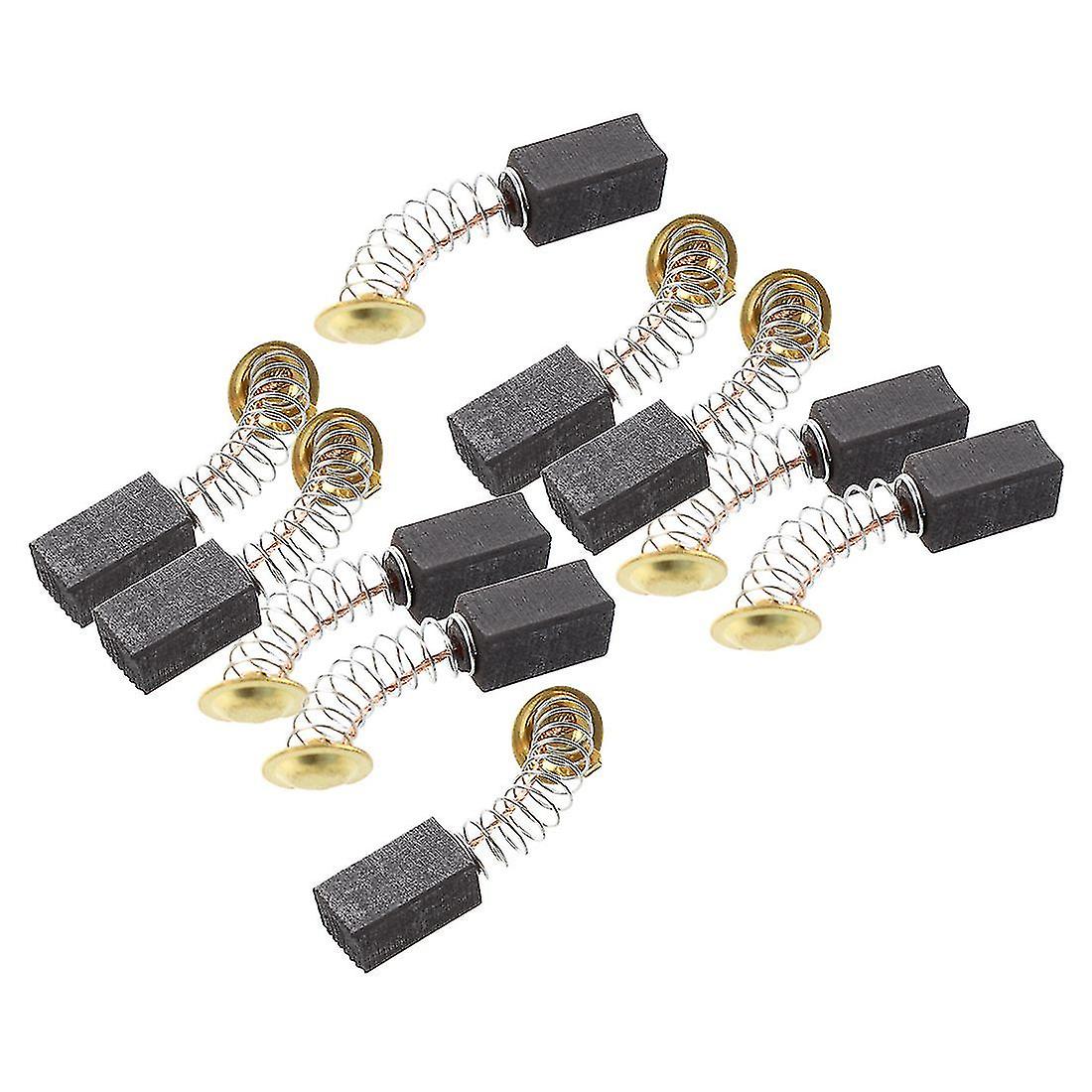 10 Pair 6.5 X 7.5 X 13mm Power Tool Carbon Brushes 999021 For Hitachi