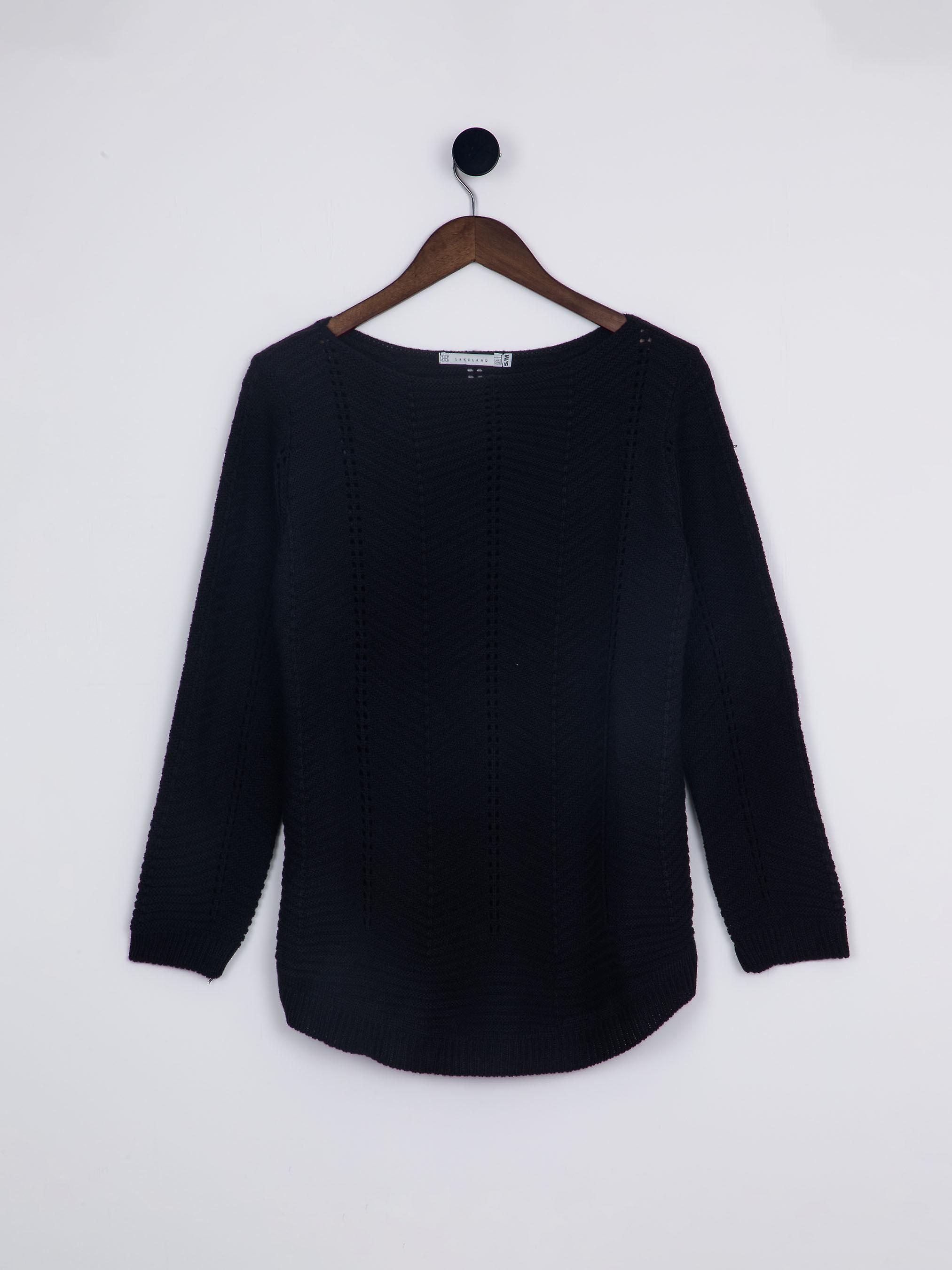 Cleo Knitted Jumper in Black
