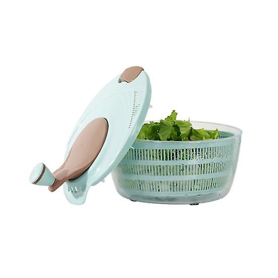 Salad Spinner Large Capacity Drain Basket Efficient Fruit Vegetable Drying Machine for Home Kitchen Restaurant