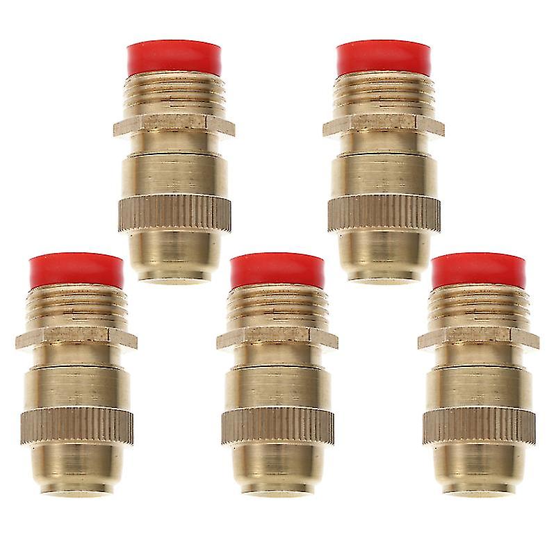 5pcs Brass Hose Nozzle