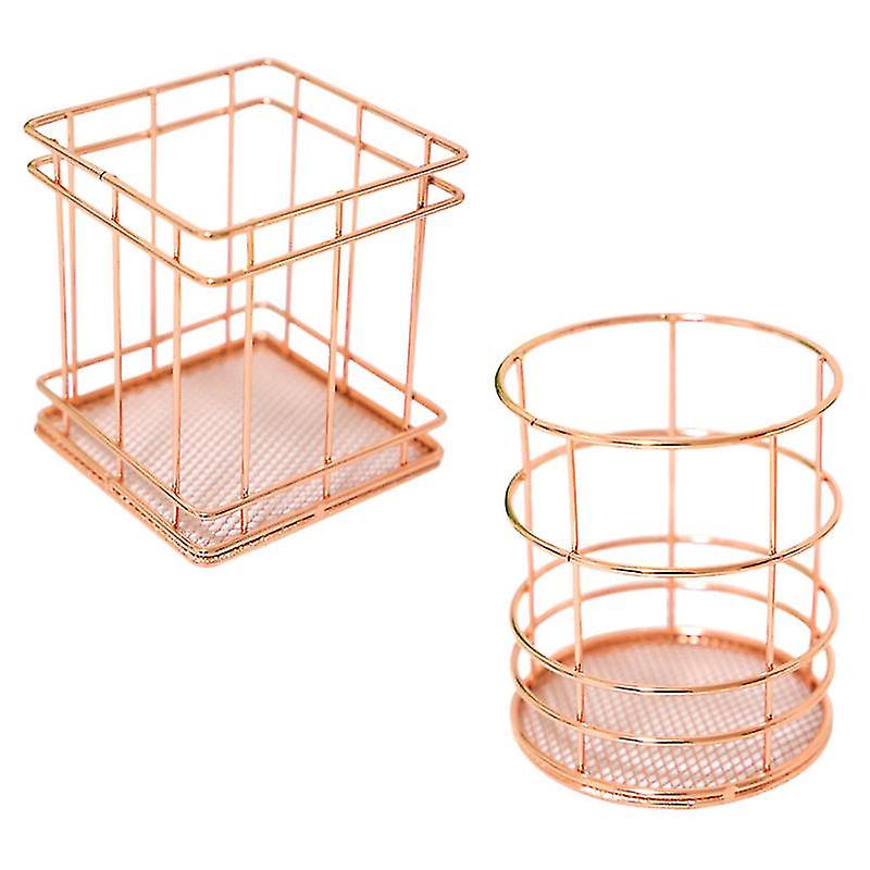 2pcs Iron Art Storage Basket