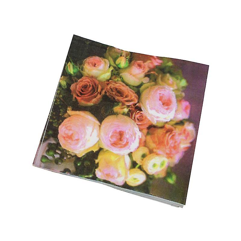 1 adet Çiçek Peçete