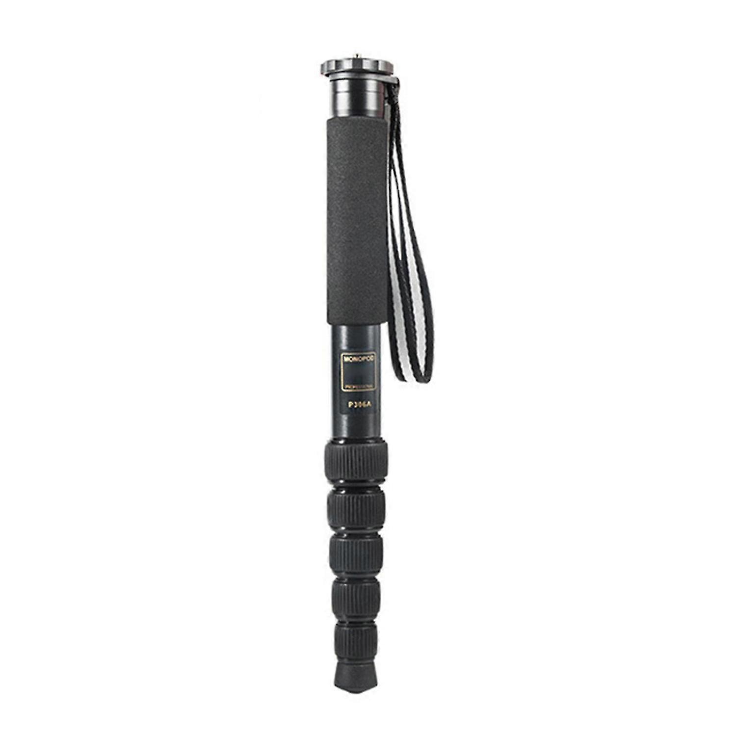 P306A Camera Bracket Adjustable Practical Metal Portable Camera Monopod Stand Walking Stick for Self