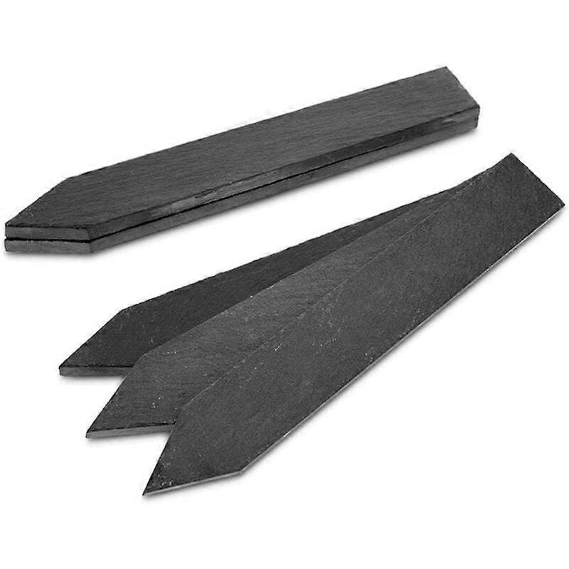 Slate labels for plants, vegetables or herbs 15 x 2 cm