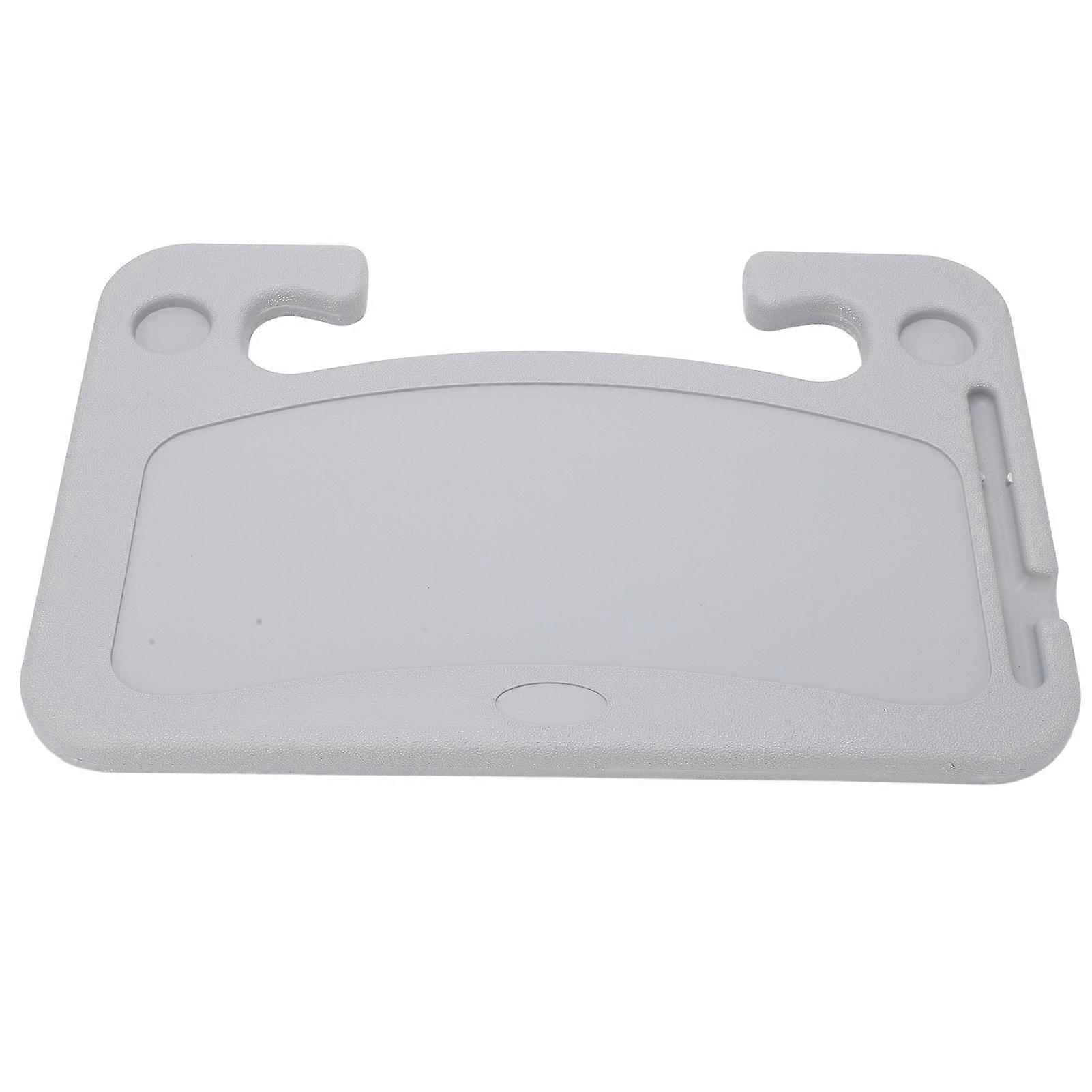 Car Steering Wheel Desk Notebook Laptop Eating Table Grey Multifunction Universal for SUVs Trucks E2U211