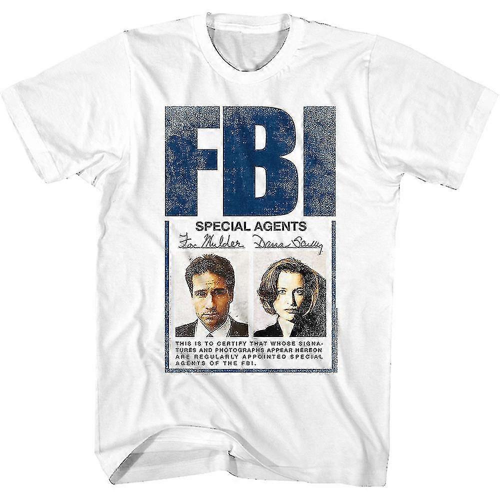 Fbi Badge X-files T-skjorte