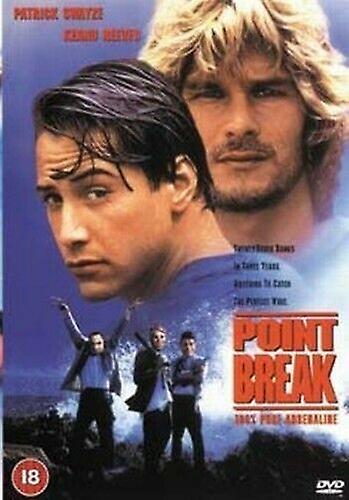 Point Break DVD (2000) Patrick Swayze Bigelow (DIR) cert 18 - Region 2