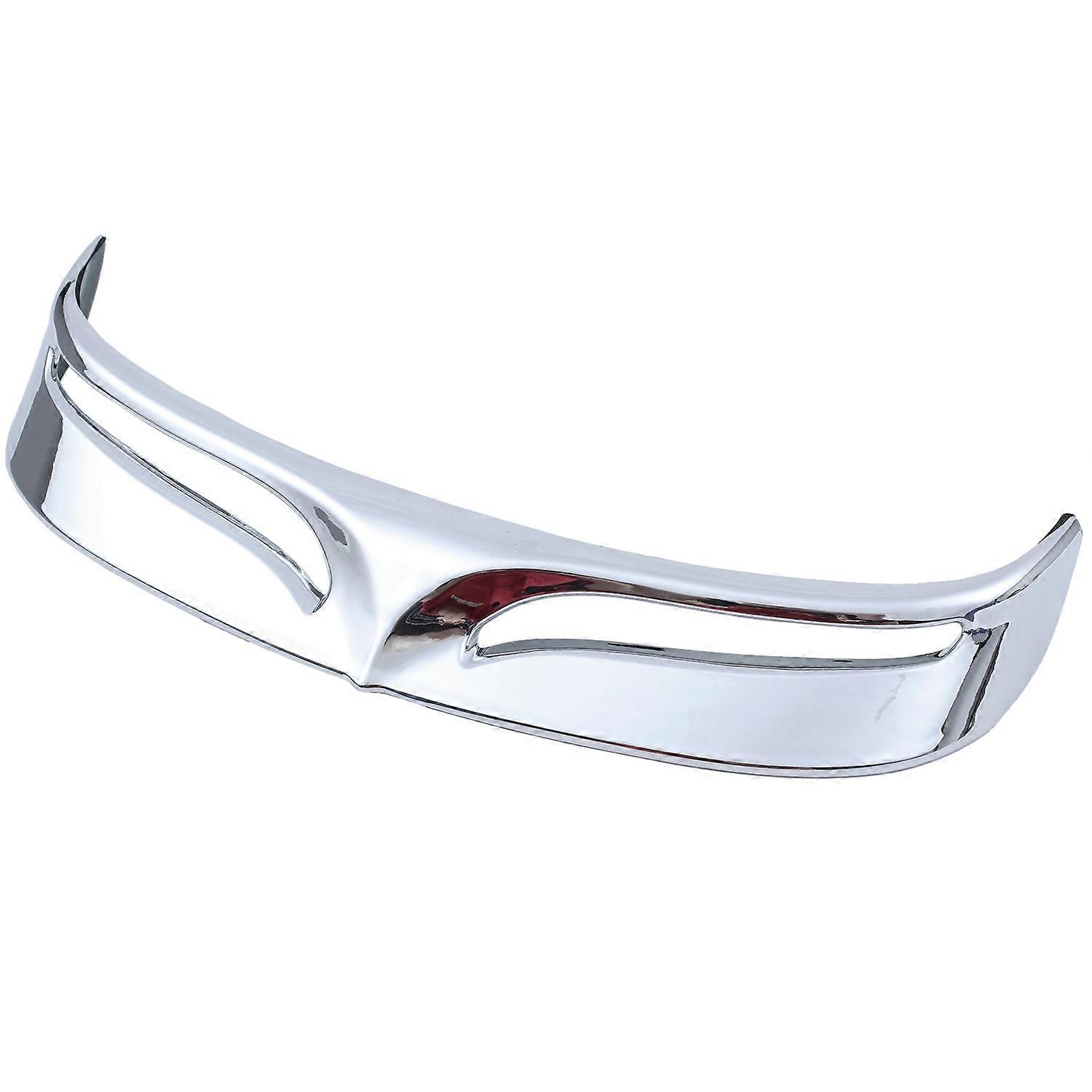 Motorcycle Chrome Rear Mud Flap Trailing Edge Cover Mudguard Flare Trim Tip for 2007-2016 Flstf Sof