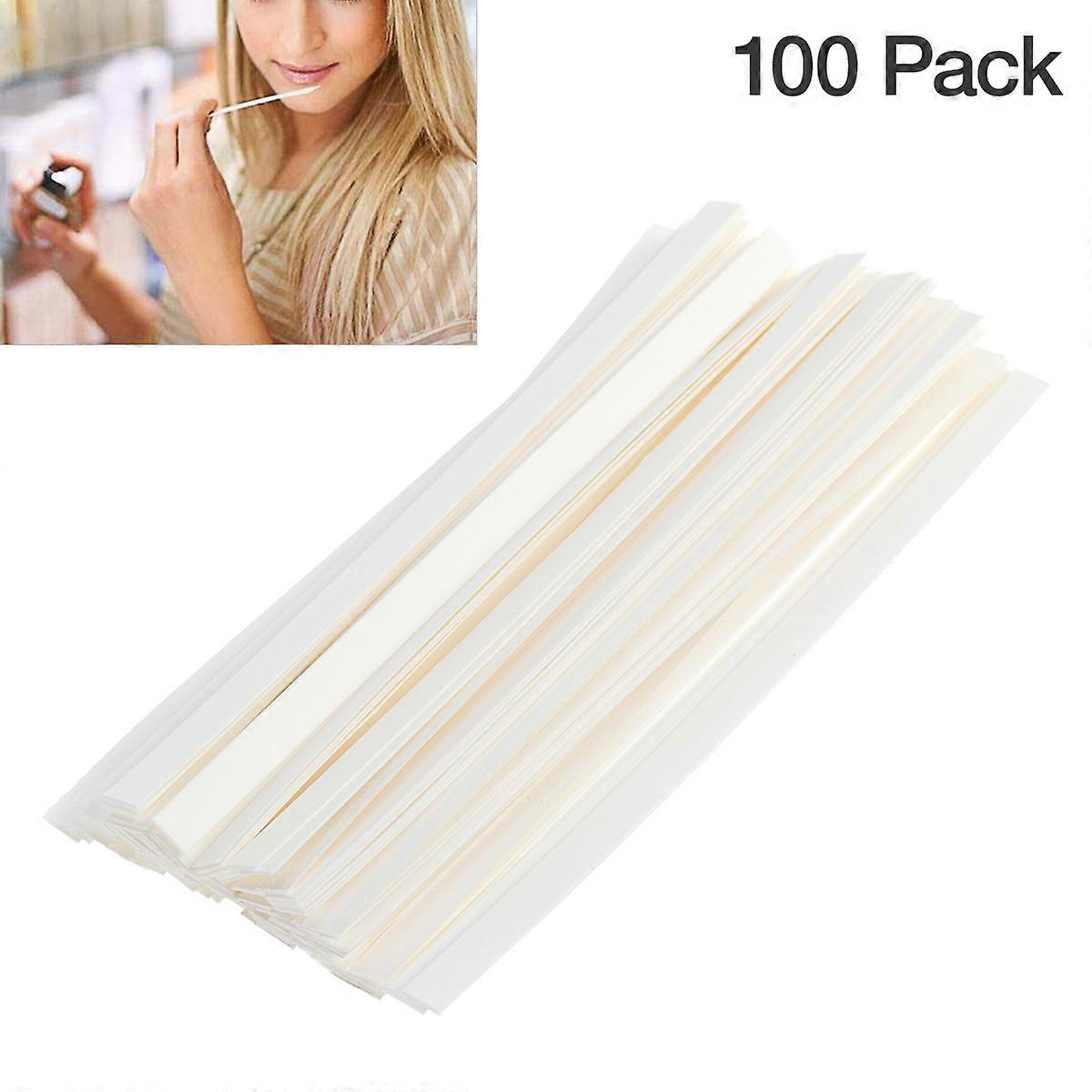 ROSENICE 100pcs Aromatherapy Fragrance Perfume Essential Oils Test Tester Paper Strips