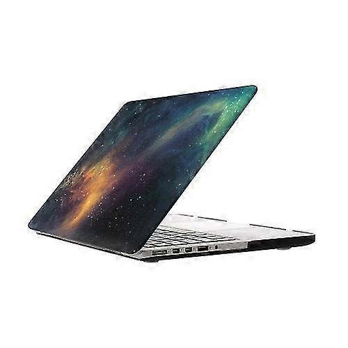 Para Macbook Pro Retina 13,3 Polegadas Starry Sky Patterns Apple Laptop Water Decals Pc Protective Case (verde)