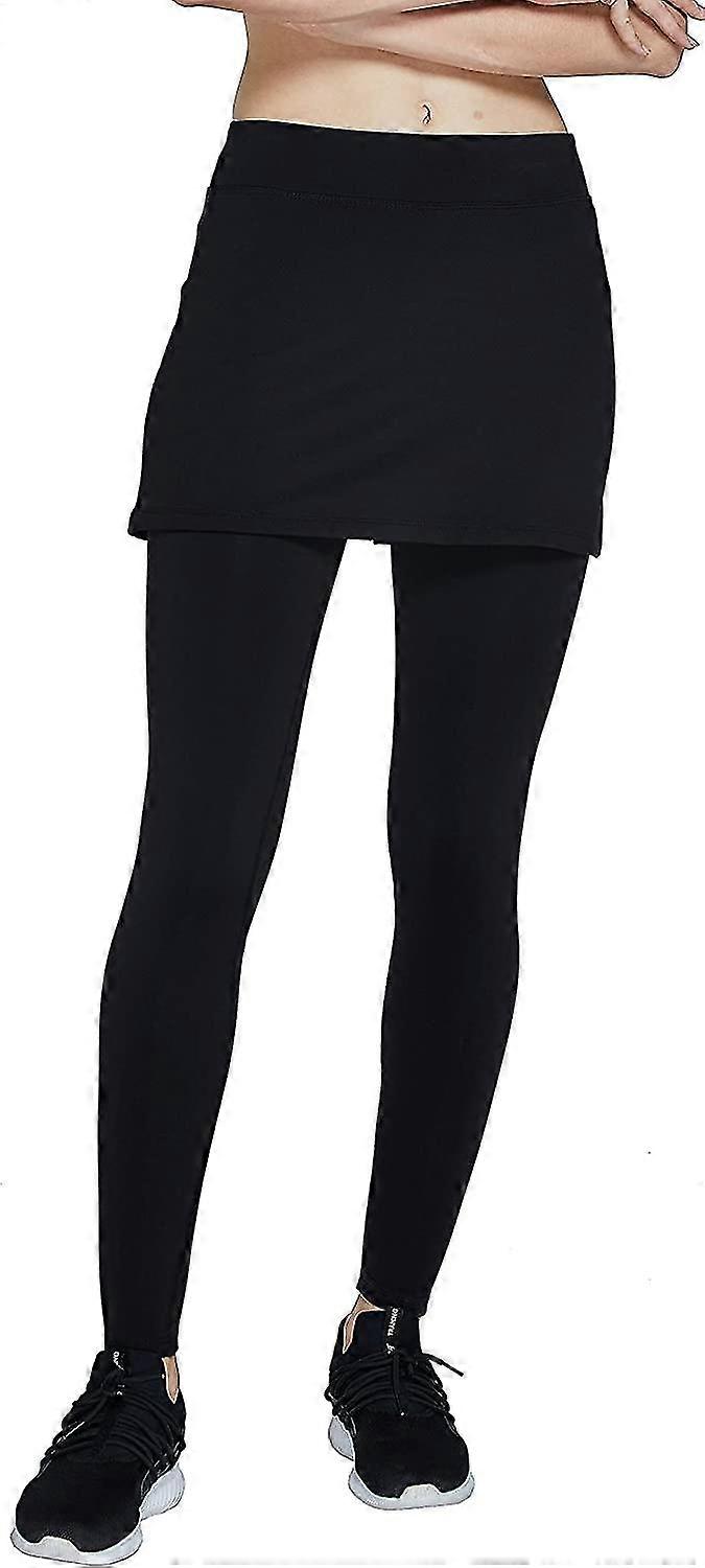 بنطلونات مبطنة بالصوف مع تنورة تنس مع بنطلونات طويلة مع تنورة المشي لمسافات طويلة مع طماق