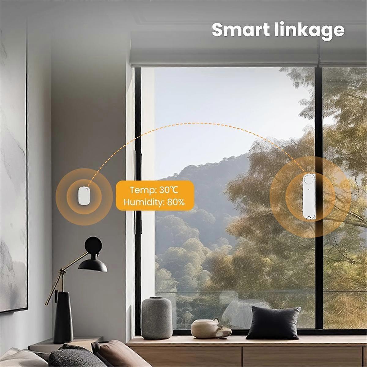 Tuya ZigBee Smart Sliding Window Pusher Automatische Opener Dichterbij Solar Charging App Afstandsbediening voor Alexa Home