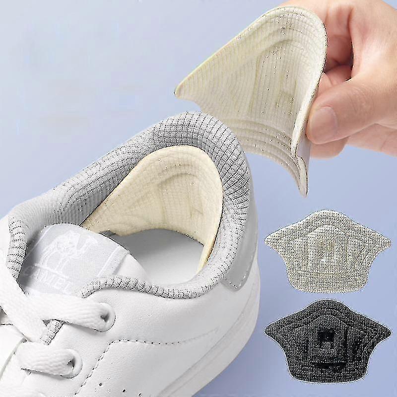 2 Pairs Insole Patch Heel Pads For Sneakers Adjustable Size