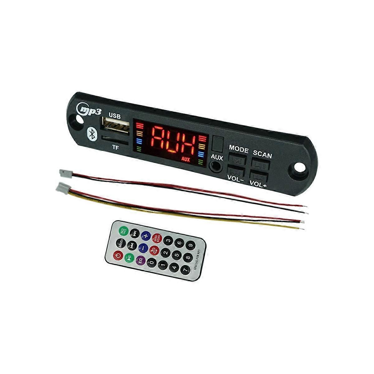 2X25W JQ-D011BT Bluetooth MP3 Decoder Board Power Amplifier FM Radio DIY Module Supports TF Player