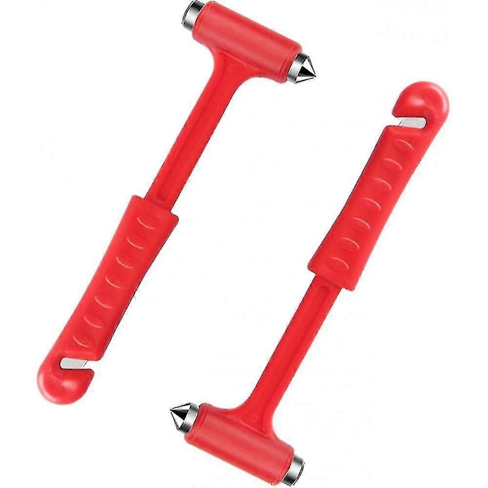 2pcs 2-in-1 Car Window Breaker Emergency Escape Tool,emergency Seat Belt Cutter And Window Breaker ZNX