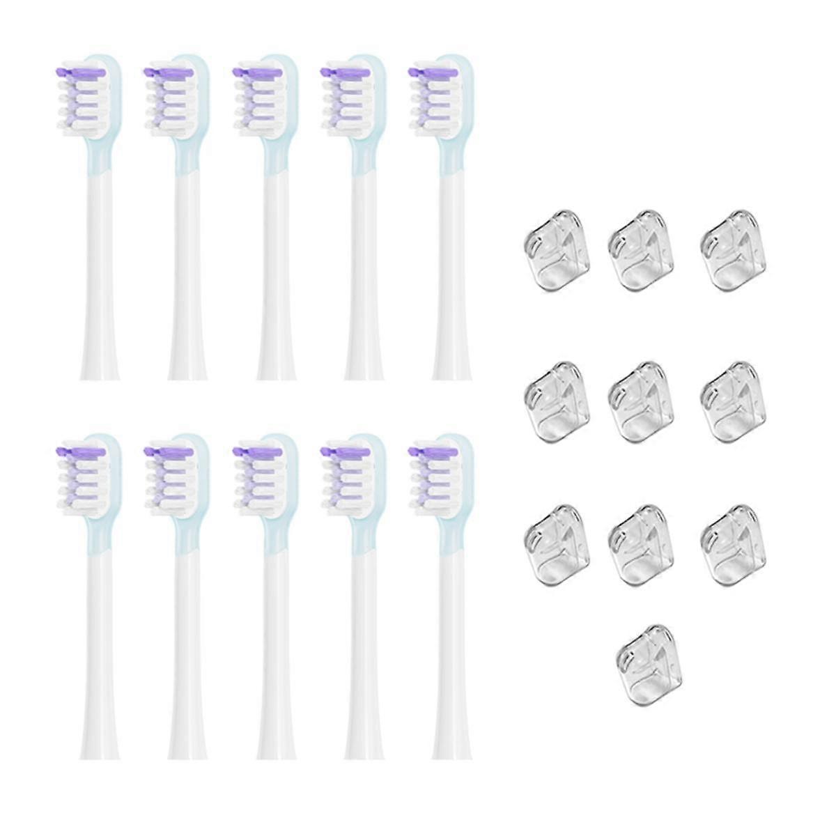 Pour une gamme complète de têtes de brosse à dents électriques de remplacement, version propre, style blanc brillant