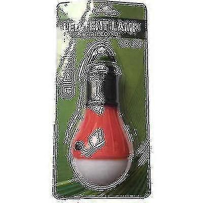 Outdoor Multifunctional Camping Emergency Light, Hook Type Mini Waterproof Led Tent Light(red)