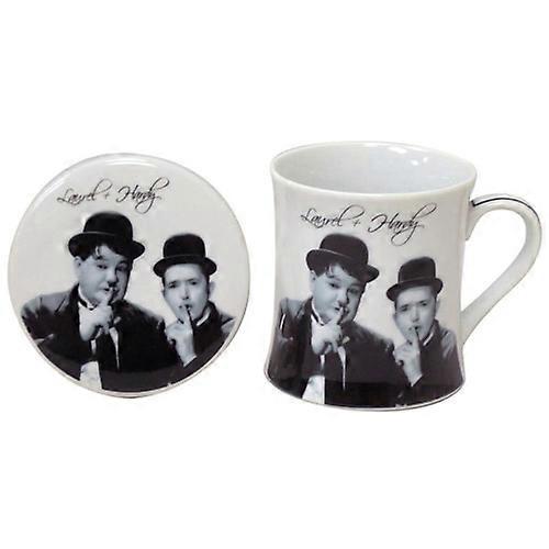 LAUREL & HARDY Dakota TLC Icons Series High Quality and Stylish Mug and Coaster
