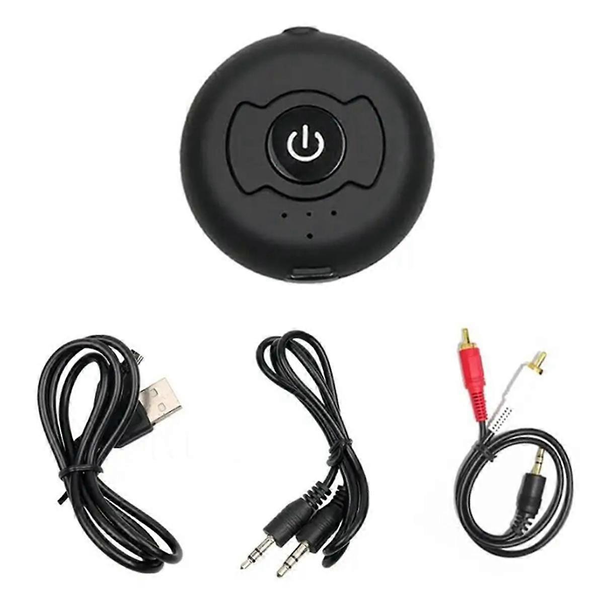 5.0 Bluetooth Audio Transmitter for TV PC Connect 2 Headphones 3.5mm AUX Low Latency Stereo Wireles